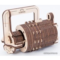 3Д-пазл Ugears Кодовый замок "Код Да Винчи"
