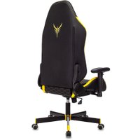 Игровое (геймерское) кресло Бюрократ Knight Neon (черный/желтый экокожа)