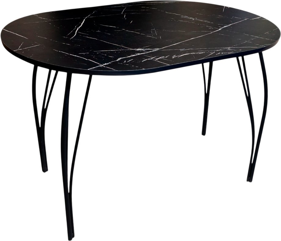

Кухонный стол Arvento Флок 2 овал 110х70 (мрамор неро маркина)