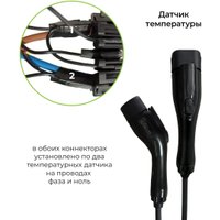 Кабель GNLT T2-GB/T 1x32A 7квт 7.5м