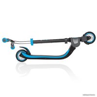 Двухколесный подростковый самокат Globber Flow 125 Foldable (голубой)