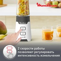 Стационарный блендер Moulinex LM16L110 (белый)