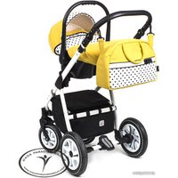 Универсальная коляска Dada Paradiso Group Glamour Yellow (3 в 1)