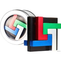 Головоломка Eureka Quad L Metal Puzzle in a Can 473443