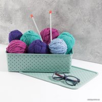 Коробка для хранения Violet Береста 522131 (шалфей)