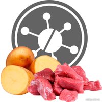 Сухой корм для собак Exclusion Monoprotein Vet Diet Hypoallergenic Medium&Large Breed Venison&Potato для средних и крупных пород с картофелем и олениной (2 кг)