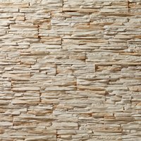 Декоративный камень Подворье Феодал Древесный скол рядовой (светлый беж)