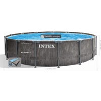 Каркасный бассейн Intex Greywood Prism Frame Premuim 26742NP (457х122см)