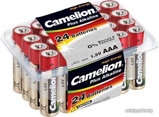 Батарейка Camelion AAA 24 шт. [LR03-PB24]