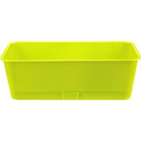 Кашпо 5 Plast Прованс Балконный ящик (9.5 л, фисташковый, с подставкой)