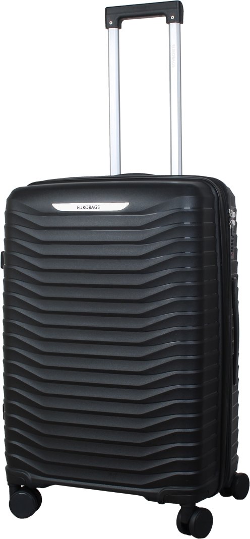 

Чемодан-спиннер Eurobags PP-N21 L (черный)
