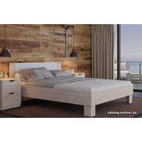 Кровать Ormatek Just 1 160x200 (ясень шимо светлый/белый)