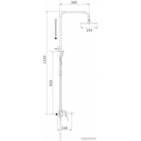 Душевая система  Shevanik S8336H