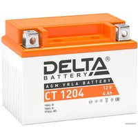 Мотоциклетный аккумулятор Delta CT 1204 (4 А·ч)