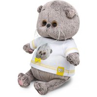 Классическая игрушка BUDI BASA Кот Басик Baby в футболке с автопортретом 10852062
