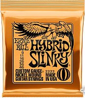 Струны для гитары Ernie Ball 2222 Nickel Hybrid Slinky