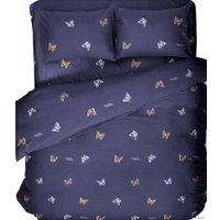 2-спальный комплект постельного белья Samsara Бабочки 200-16 175x215 (2-спальный)