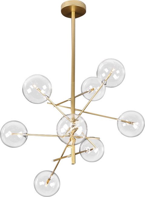 

Подвесная люстра DeLight Collection Globe Mobile 9307P-8A (gold)