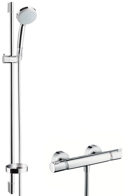 

Душевой гарнитур Hansgrohe Croma 100 Vario EcoSmart/Ecostat Comfort Combi 27033000