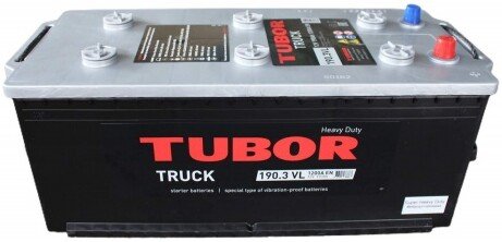 

Автомобильный аккумулятор Tubor Truck EFB L+ (190 А·ч)