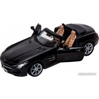 Легковой автомобиль Bburago Mercedes-Benz SLS AMG Cabrio 18-43035 (черный)