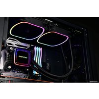 Система жидкостного охлаждения для процессора Enermax Aquafusion 240 (черный) ELC-AQF240-SQA