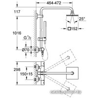 Душевая система  Grohe Euphoria Cube (27932 000)