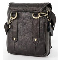 Мужская сумка Poshete 196-650-48-BLK (черный)