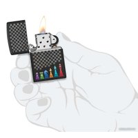 Зажигалка Zippo Chess Pieces Black Matte 48662