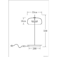 Настольная лампа Arte Lamp Padova A2404LT-1SM