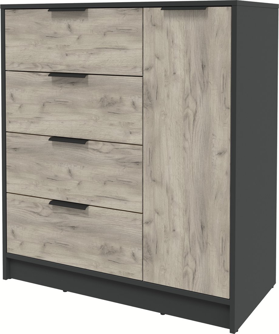 

Тумба Интерлиния Концепт КТ-Т90 (дуб серый/антрацит)