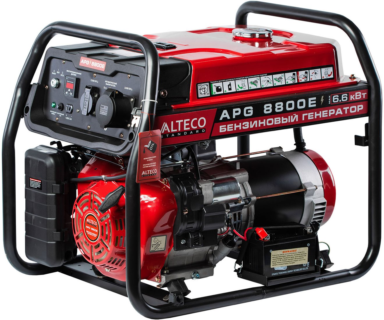 

Бензиновый генератор Alteco APG 8800 E