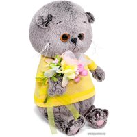 Классическая игрушка BUDI BASA Collection Басик Baby с букетом из цветов и ягод BB-082 (20 см)