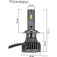 Светодиодная лампа Runoauto RAM8 Pro H11 01769RA 2шт