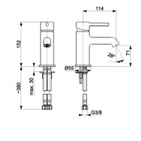 Смеситель KFA Armatura Moza 503281534