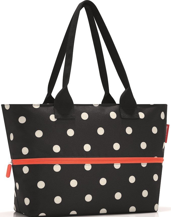 

Сумка шоппер Reisenthel Shopper E1 RJ7051 Mixed Dots (черный)