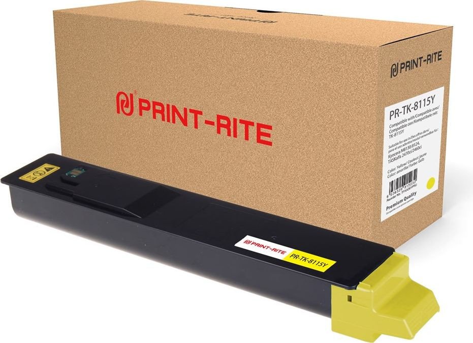 

Картридж Print-Rite PR-TK8115Y (аналог Kyocera TK8115Y)