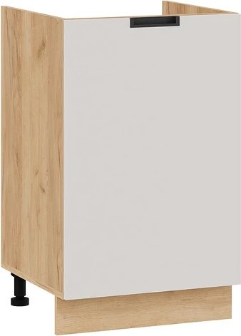 

Шкаф напольный Трия Гренада с одной дверью 1Н5М (дуб крафт золотой/холст мокко)