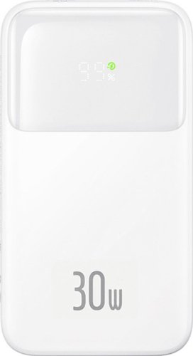 Внешний аккумулятор Baseus Comet Series Dual-Cable Digital Display Fast Charge Power Bank 30W 10000mAh (белый)