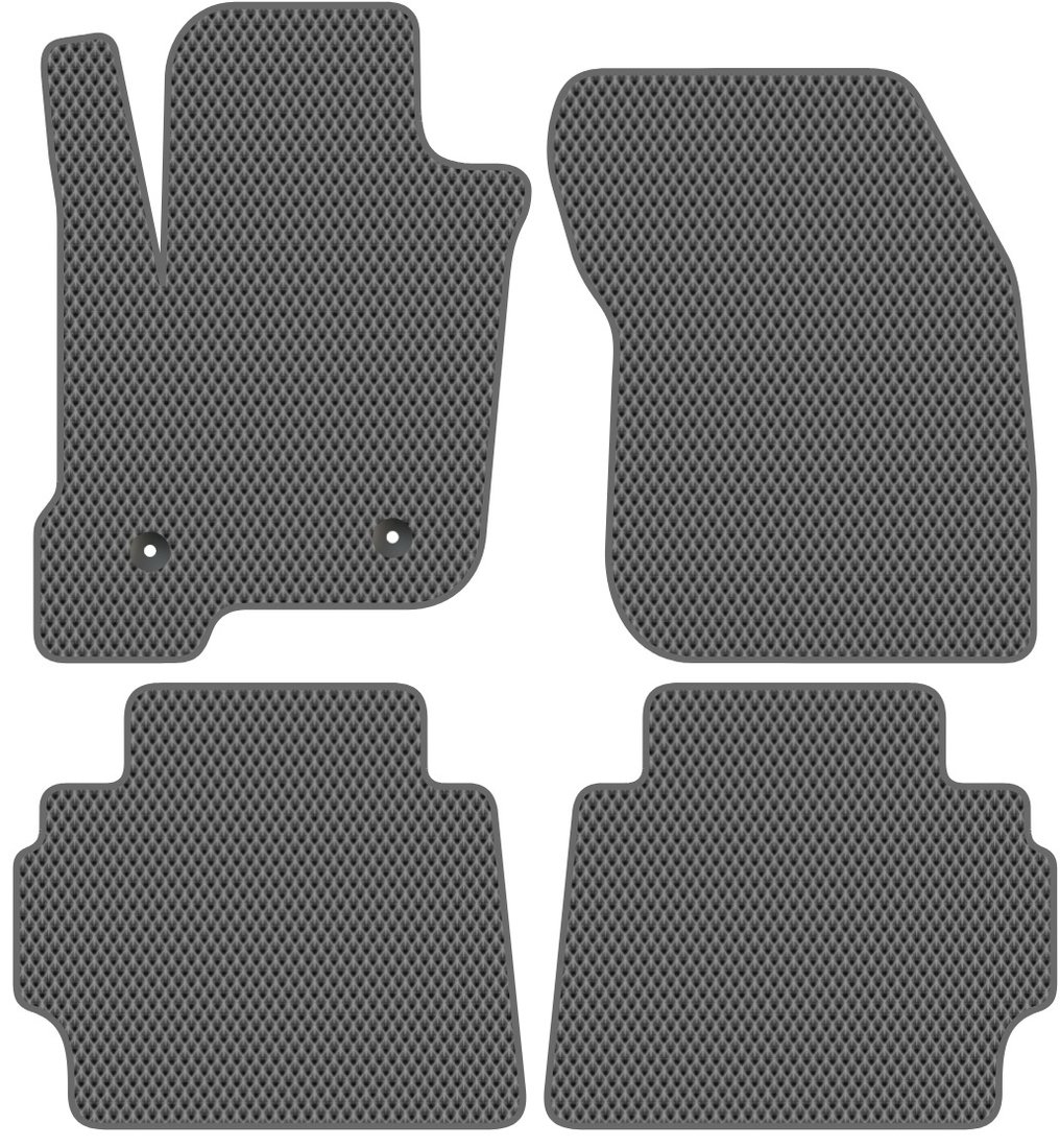 

Комплект ковриков для авто Alicosta Ford Mondeo V (седан / CD391) 2012 - 2019 (серый, ромб)