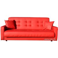 Диван Луховицкая Мебельная Фабрика Аккорд 120 (красный)