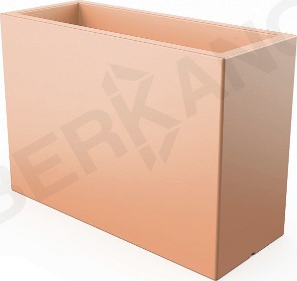 

Кашпо Berkano Cubric 100*70 DB (терракота)
