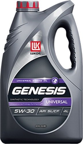 

Моторное масло Лукойл Genesis Universal 5W-30 4л