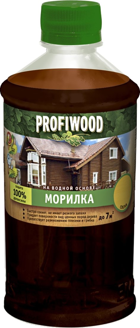 

Морилка Profiwood на водной основе (сосна, 0.5 л)