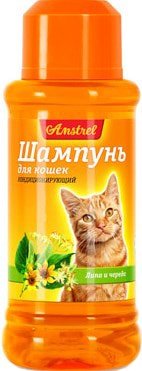 

Шампунь Amstrel для кошек кондиционирующий с липой и чередой 320 мл