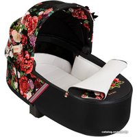 Универсальная коляска Cybex Mios (2 в 1, spring blossom dark, шасси хром коричневые детали)