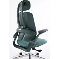 Офисное кресло SitUp Kwin Green Chrome (ткань Green/Green)