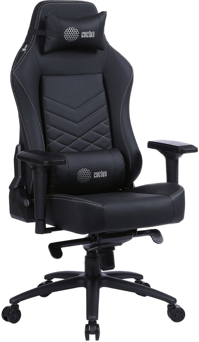 

Игровое (геймерское) кресло CACTUS CS-CHR-0112BL (черный)