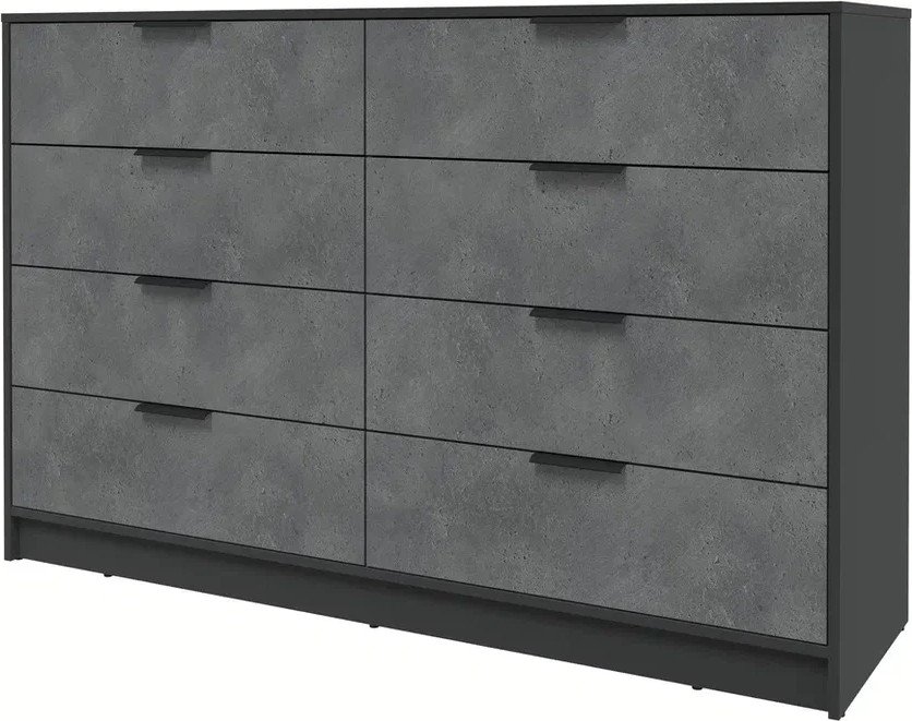 

Комод Интерлиния Концепт КТ-К157 (бетон портленд/антрацит)