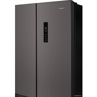Холодильник side by side Weissgauff WCD 590 Nofrost Inverter Premium Biofresh Dark Inox